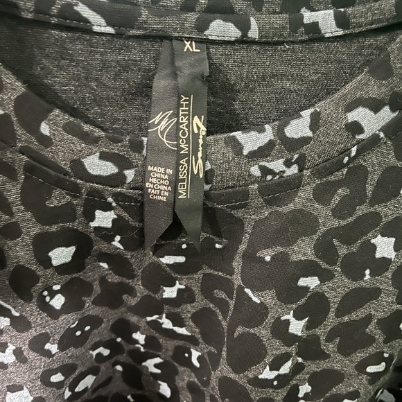 Melissa McCarthy x Seven7 Animal Print Sweater - Picture 2 of 8